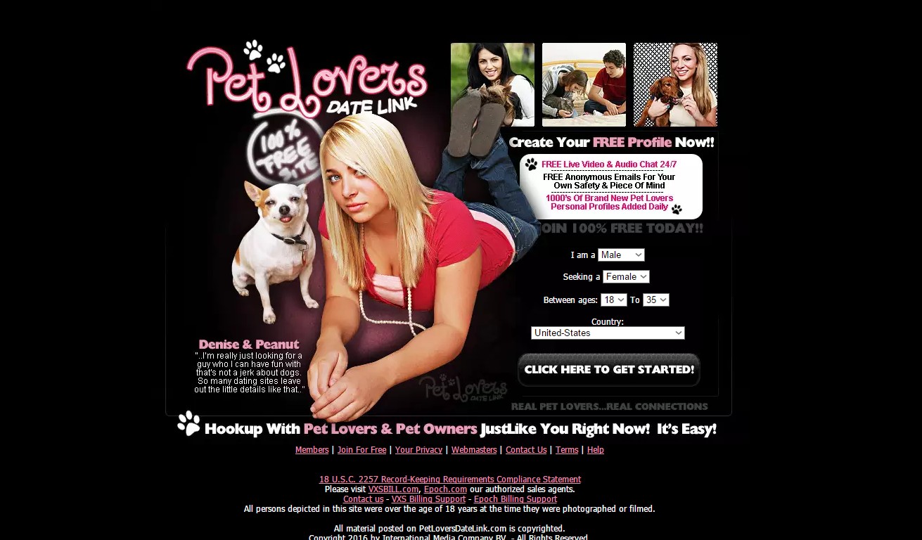 pet lovers date link